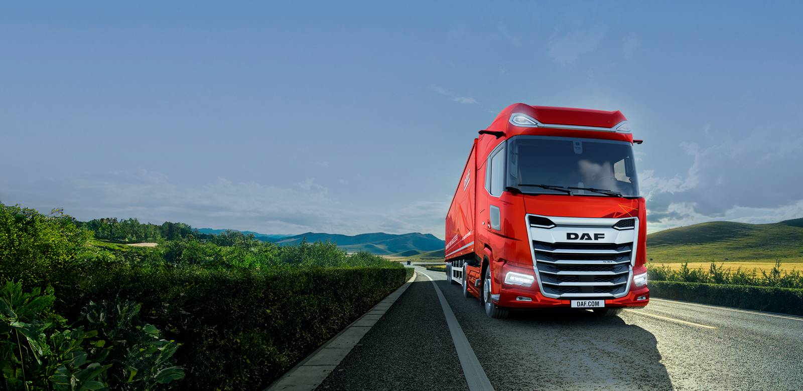 offre commerciale pour le vente d'un camion DAF neuf