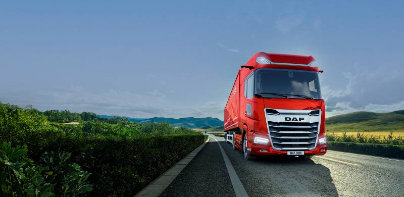 offre commerciale pour le vente d'un camion DAF neuf