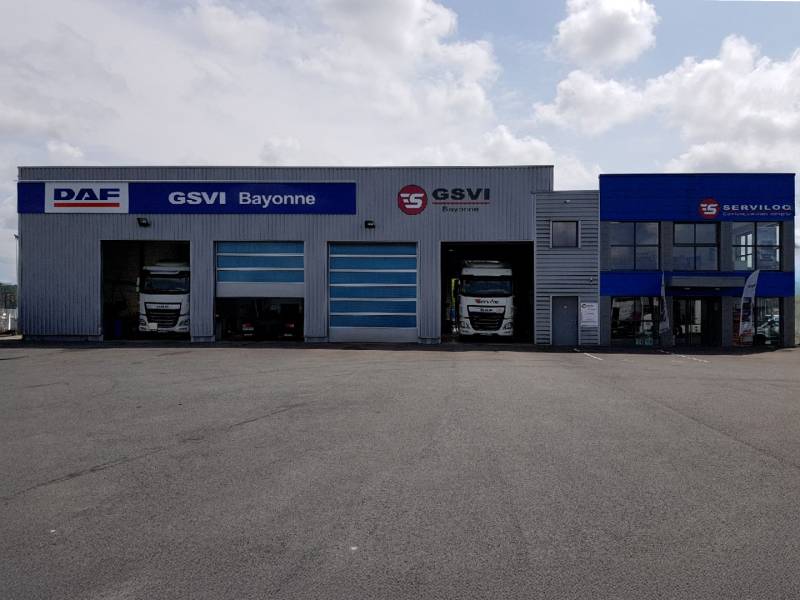 Garage poids-lourds GSVI à Bayonne : vente, entretien, dépannage et pièces détachées