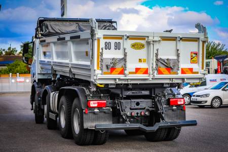 DAF XDC 450 8x4 - BIBENNE MEILLER NEUF PRÊT-À-PARTIR BIBENNE